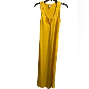 💛Yellow Sleeveless Maxi Dress💛
